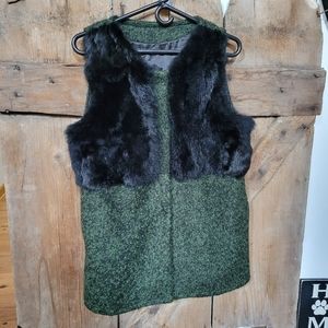 Mink Wool Vest Jacket